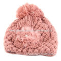 Beanie Hat with 100% Yarn Fabric, 4 Styles Available
